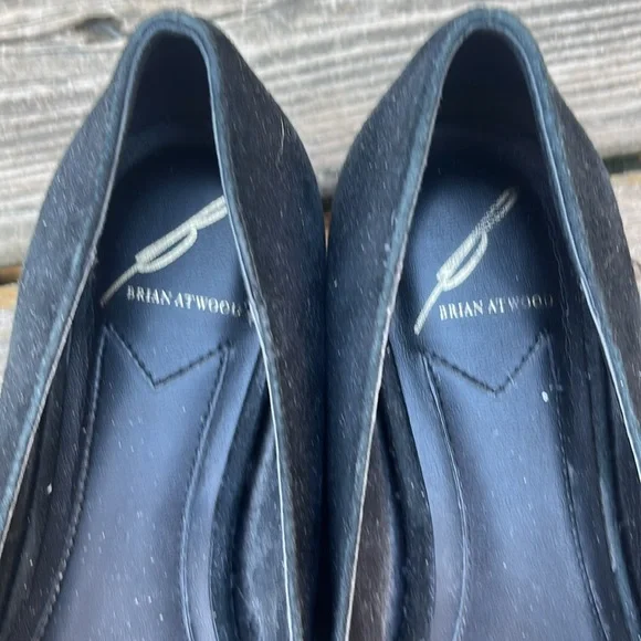 Brian Atwood Flats Pointy Toe 6.5 - Picture 2 of 9